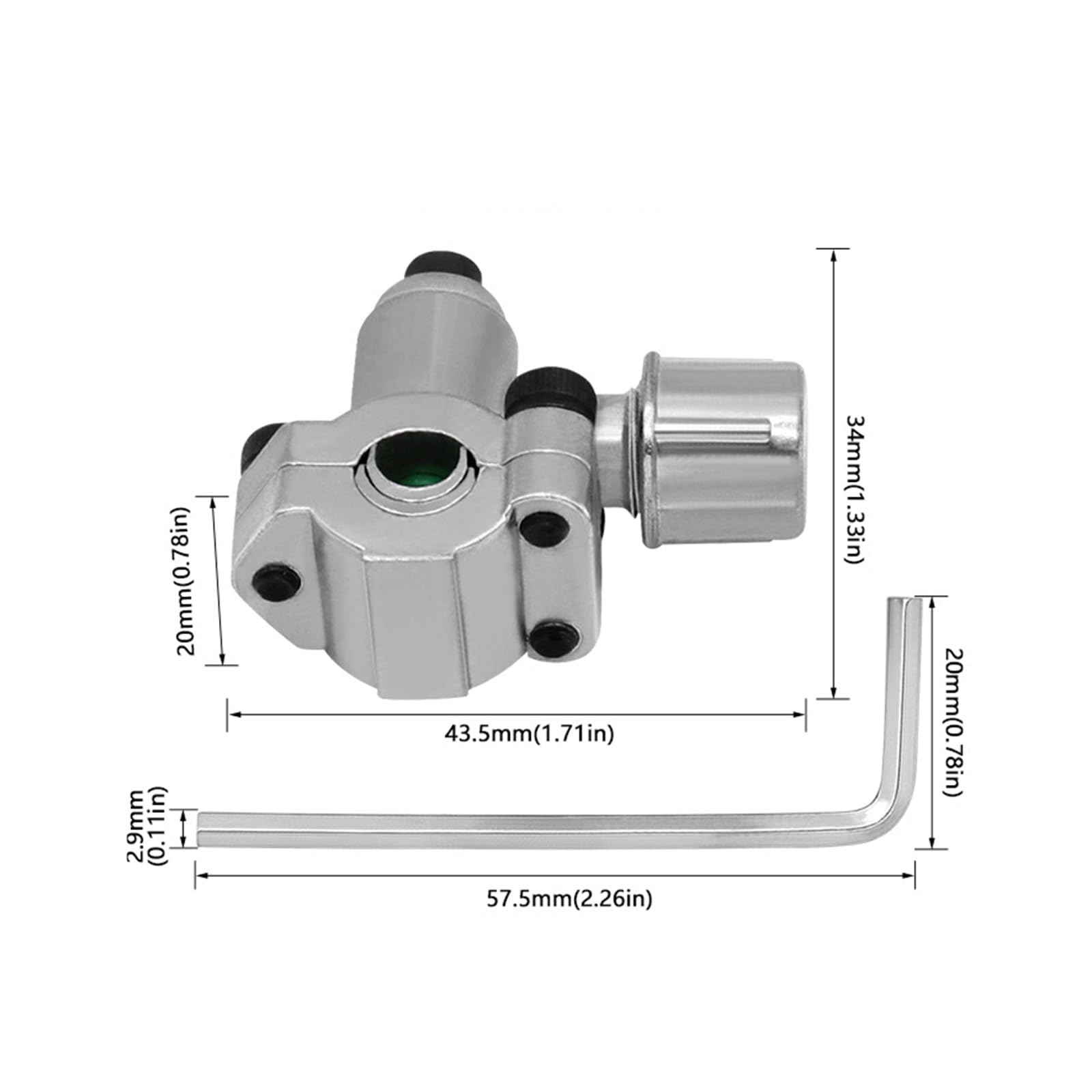 Nadelventil BPV-31 Für Kältetechnik – Flüssigkeitszusatz Für Klimaanlagen & Kühlgeräte, Kupfer, Für 1/4", 5/16" & 3/8" Rohre