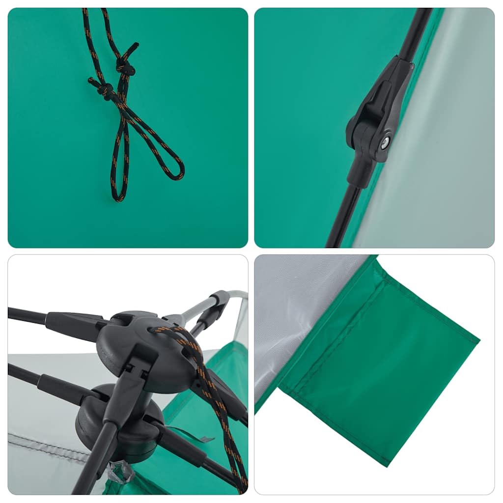Tenda da spiaggia a sgancio rapido, impermeabile, con aste leggere e protezione dal vento, per esterni, escursionismo, trekking, con borsa per il trasporto e ventilazione