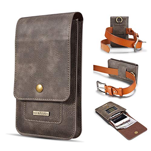 Housse de téléphone en cuir avec clip pour rester libre lors de vos trajets