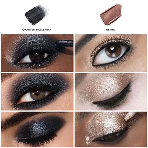 Haus Laboratories By Lady Gaga: Glam Attack Duo Set , All Over Liquid Shimmer Powder (Chained Ballerina) & All Over Metallic Creme (Retro) #TOP3