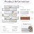 SMOOSTIKC 3D Faux Brick Wall Panels Peel and Stick, 10 Pcs 11.8" x 11.8", Small Brick-Look Textured Wall Sticker, Ultra-Light Thin PVC Wall Covering Tiles for Quick DIY, Retro Warm Whitewash