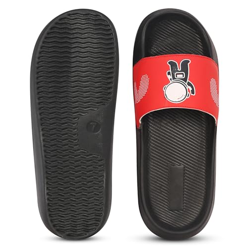 Image of PERY-PAO Sliders for Men | Lightweight EVA Sole & Comfortable Slippers | Flip-Flops & Chappals for Everyday Use