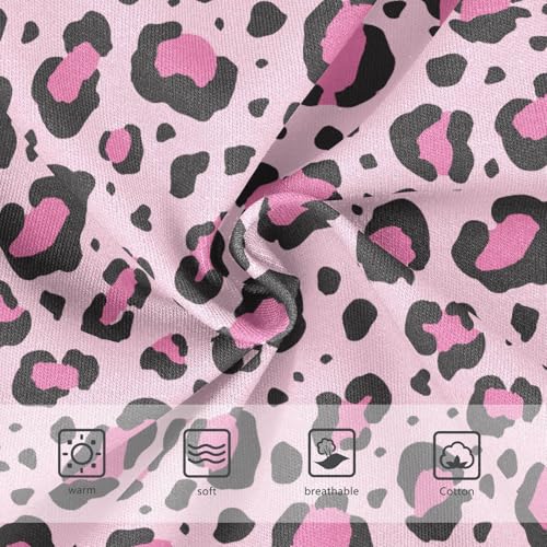 Little Girls' Soft Cotton Underwear Kids Breathable Comfort Leopard Print Panties Briefs Toddler3