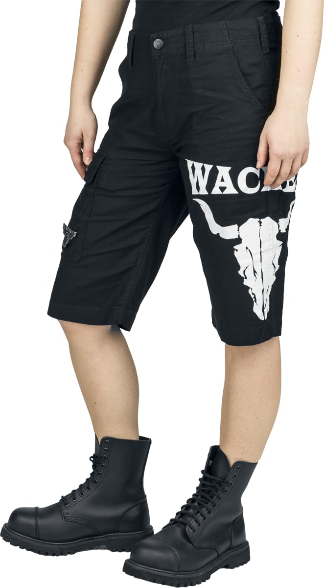 Wacken Open Air Wacken Frauen Short schwarz Band-Merch, Bands