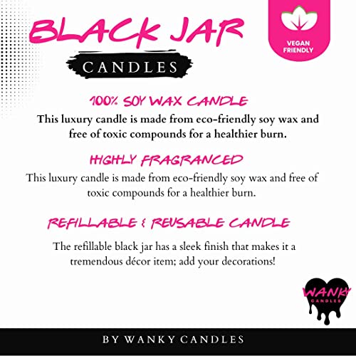 Funny Candle Relatable Humour Smells Like Collection Black Jar Soy Wax Strong Scent Life Mood Stress Work Break Burnout (I Need a Break) - Image 3