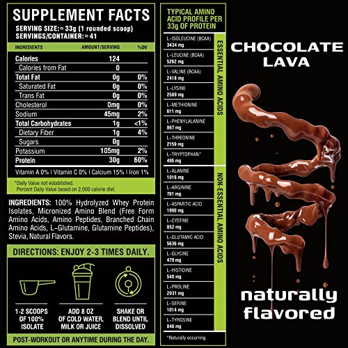 MFL 100% Isolate Protein 3 lbs Chocolate miniatura 4