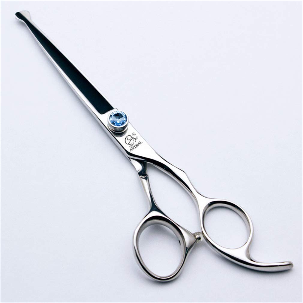 Professionale 6.5 Pollici Pet Grooming Forbici Kit, Acciaio Inossidabile Pet Trimmer Kit Punte Arrotondate Dog Grooming Scissors, per Il Salone, Uso della Casa