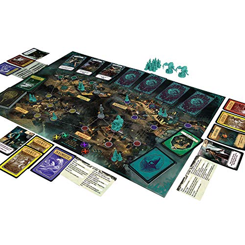 Pandemic Reign of Cthulhu juego de mesa cooperativo estratégico miniatura 3
