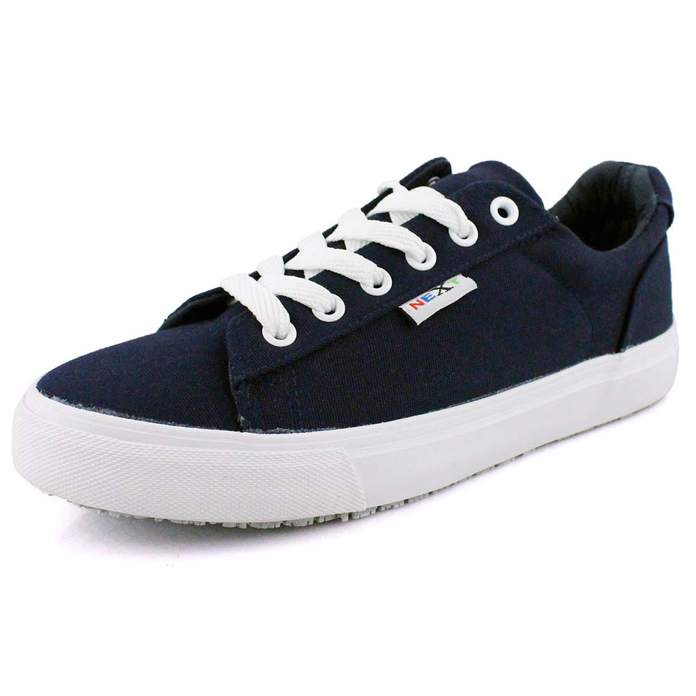 Laforst Next Gen Footwear Women's Christy 3327 Slip Resistant Sneaker, Navy, 10