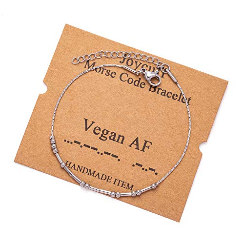 JoycuFF Morse Code Bracelet