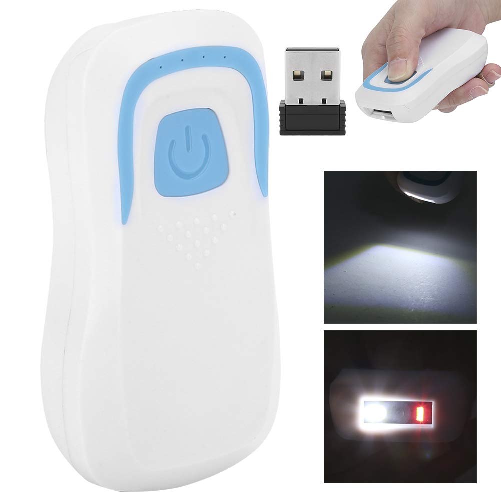Gonetre Scanner sans Fil 2,4 G QR Code et Lecteur avec Batterie 1000 MAh