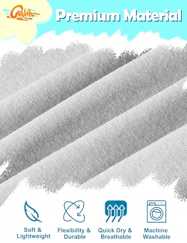 Boys Shirts 6-Pack Short Sleeve Toddler Boy Tshirts Round Neck T Shirts Cotton Basic Tees Summer Tops Kids T-Shirt Size 2-10Y3