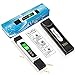HoneForest TDS Meter, Digital Water Tester - Accurate and Reliable, Measures TDS, EC & Temperature (°F/°C), 0-9990ppm, Water Test Meter for Drinking Water, RO/DI System, Aquariums, etc​​