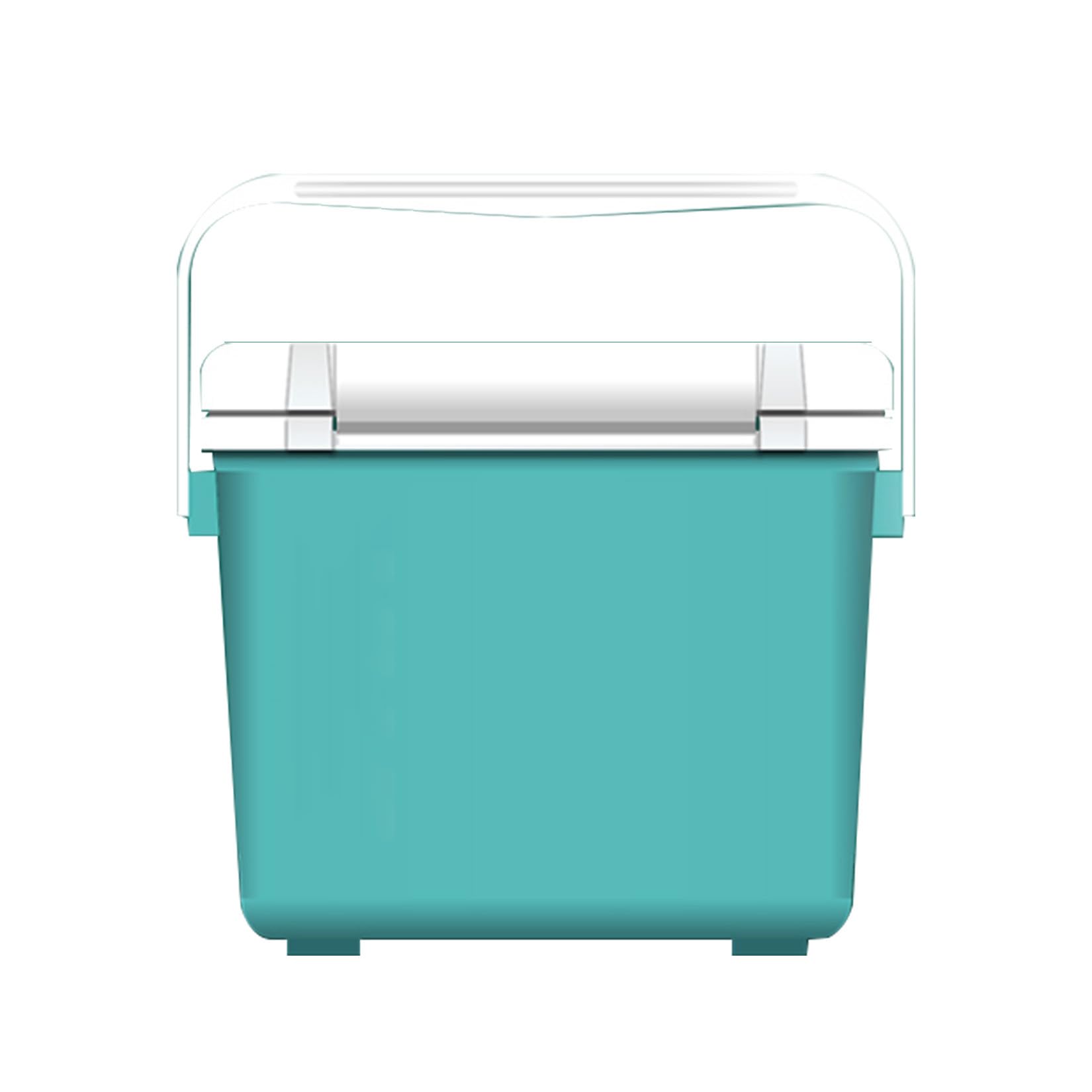 Bolsa Nevera Aislante 10L/16L/22L, Fiambrera Aislante Portátil PU para Uso Diario y Picnic, Blanco/Verde