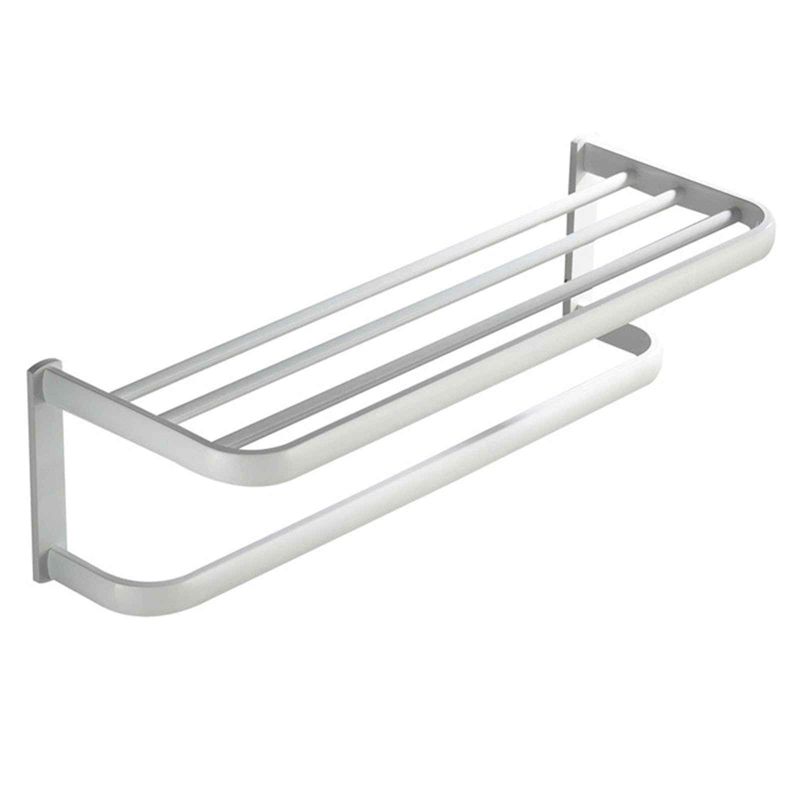 Towel Rail Wall Mounted Simple Bath Towel Rack Holder for Bathroom