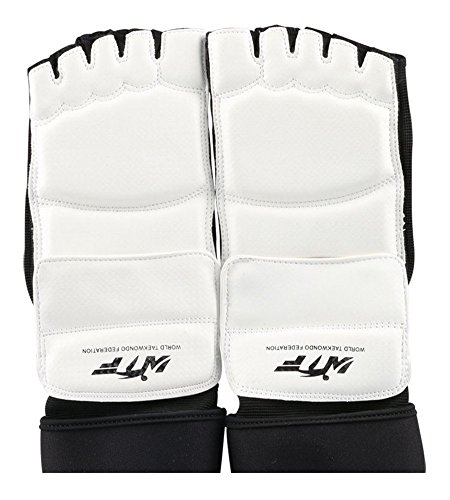 Cthoper Taekwondo Foot Protector Leather Karate Boxing Sparring Gear Foot Guard Protective Foot Gear For Men Women Kids Kung Fu Training Mma Fight Punch Bag #TOP2
