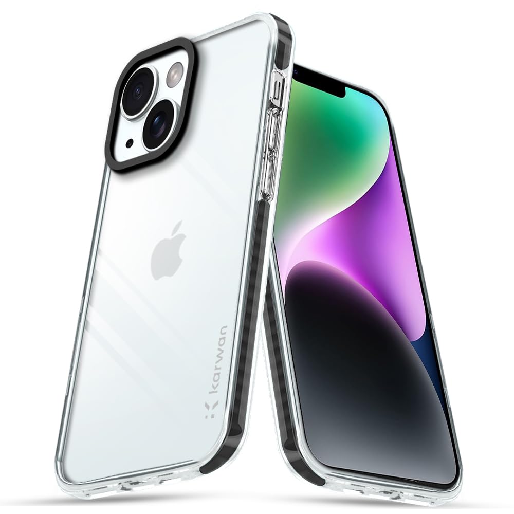 KARWAN®iPhone 14 Back Cover |Polycarbonate Material| Full Camera Protection |Perfectly Fit| Case for iPhone 14 | iPhone 13- Transparent (B0D6Z2JKNJ) Amazon Price History, Amazon Price Tracker
