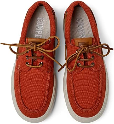 Camper Men's Runner Four Sneaker, Medium Red, 9 | Image 2