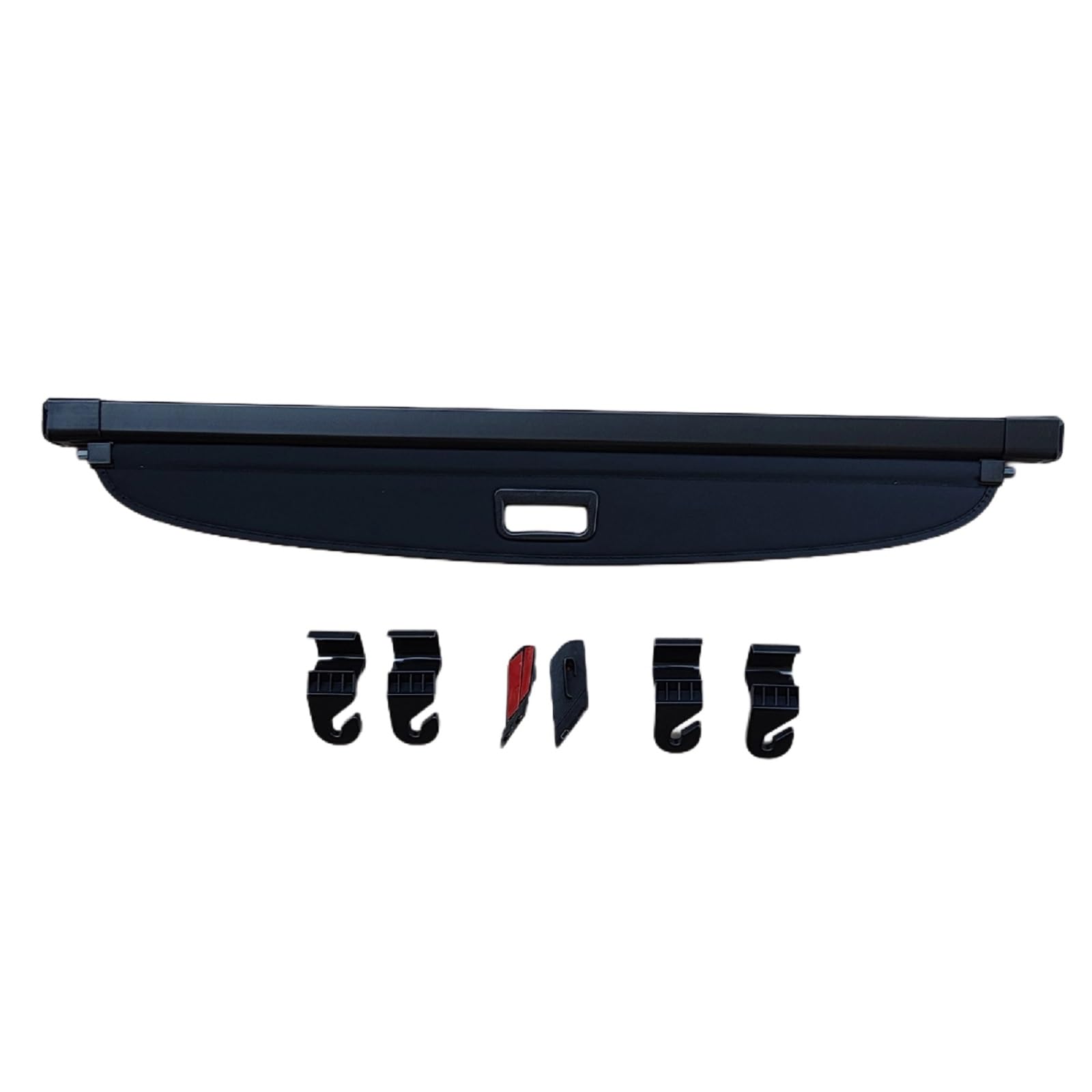 GEPCO Laderaumabdeckung Rollo kompatibel mit Ford Kuga Mk3 / Escape Mk4 ab 2019 | Kofferraumabdeckung Hutablage Gepäckraumabdeckung | Kofferraumrollo Sichtschutz Schwarz | OEM [BRAK OEM]