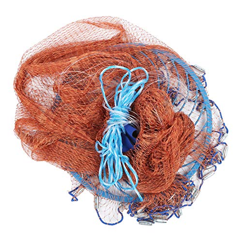 Filet de pêche traditionnel en nylon robuste de 360 cm