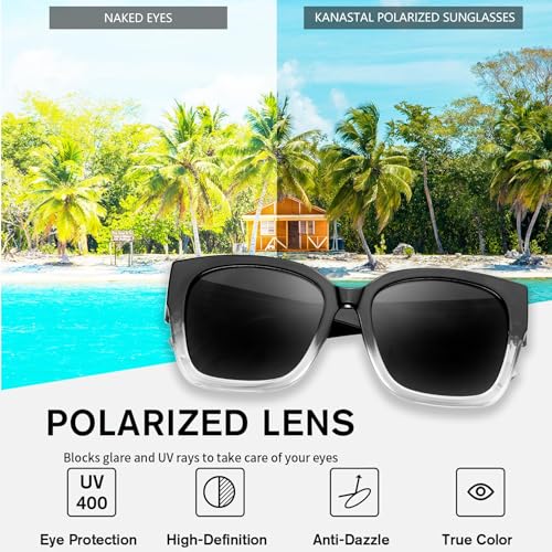 Image of KANASTAL Anti Blue Light Glasses for Women and Men | TR90 Frame,UV Protection,PC Lens,Lightweight,High Definition,Computer,Phone,Video Gaming,Television,Gaming,Screen