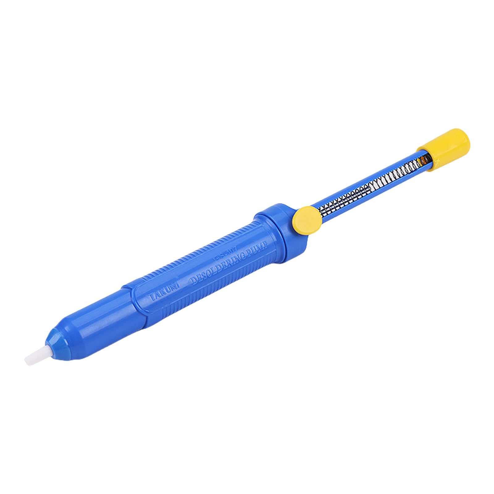 Hogtnd Large Blue Solder Ex Desoldering, Solder Sucker, Remover, Hand Tool, Manual Welding, Suction, Vacuum Can With Extension Nozzle, Manual Welding