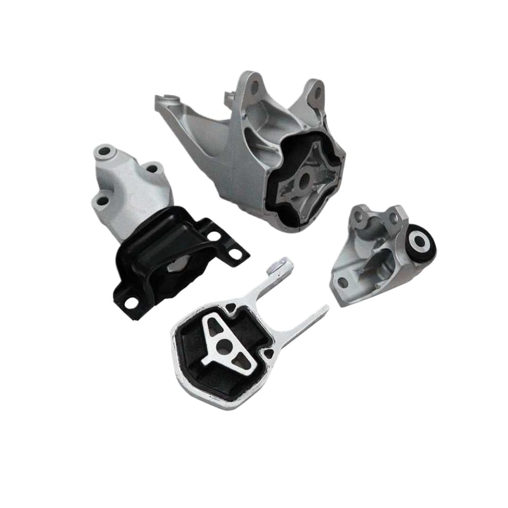 1 Set Engine Mounts and Transmission Mount 68185879AA 68157407AA 68157408AB 68157409AA Compatible with Ram Promaster 1500 2500 3500 V6 3.6L