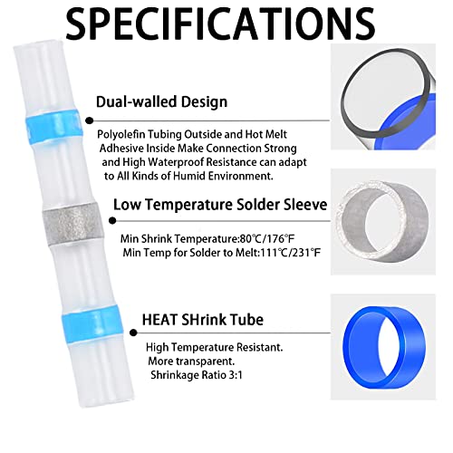 Kwbrc 50 Jst Sets Servo Plug Male Female Connector Crimp Pin Cable Kit With Solder Seal Wire Connectors Compatible Jst Syp Futaba For Hitec Spektrum Rc Car And Model Airplanes #TOP2