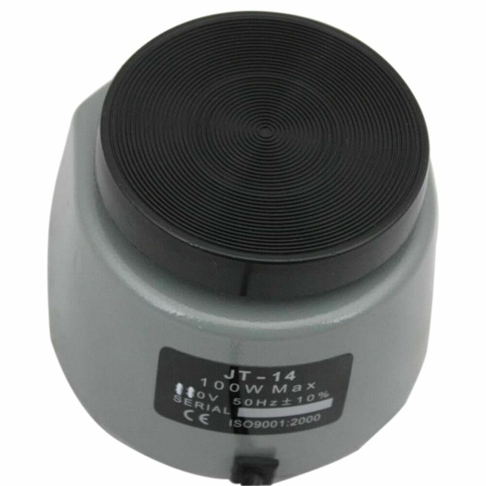 Dental Vibrator Rüttler Vibrator Zahntechnik Gipsrüttler Runder Vibrator Shaker Oszillator Dental Lab Ausrüstung für Zahnärzte 220V 100W (EU-Stecker)
