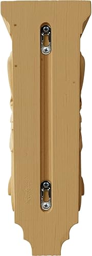 Vista 77 de Ekena Millwork CORW03X04X07ACAL - Ménsula pequeña de madera de acanto, 3 1/2 pulgadas de ancho x 4 pulgadas de profundidad x 7 pulgadas de alto