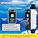 FOKOL 2025 Upgraded IC40 Salt Cell Replacement for Pentair IntelliChlor EC-520555 520555, Chlorine Generator for Inground Saltwater Pools Up to 40,000 Gallons, Includes Cable & PVC Unions