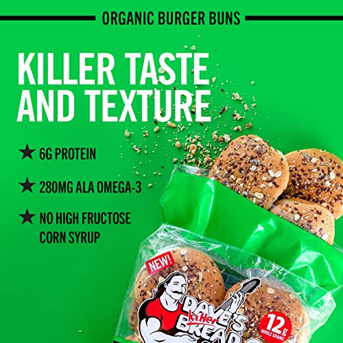 Dave's Killer Bread 21 Whole Grains & Seeds Bun 8Count, 17.6 Oz #TOP3