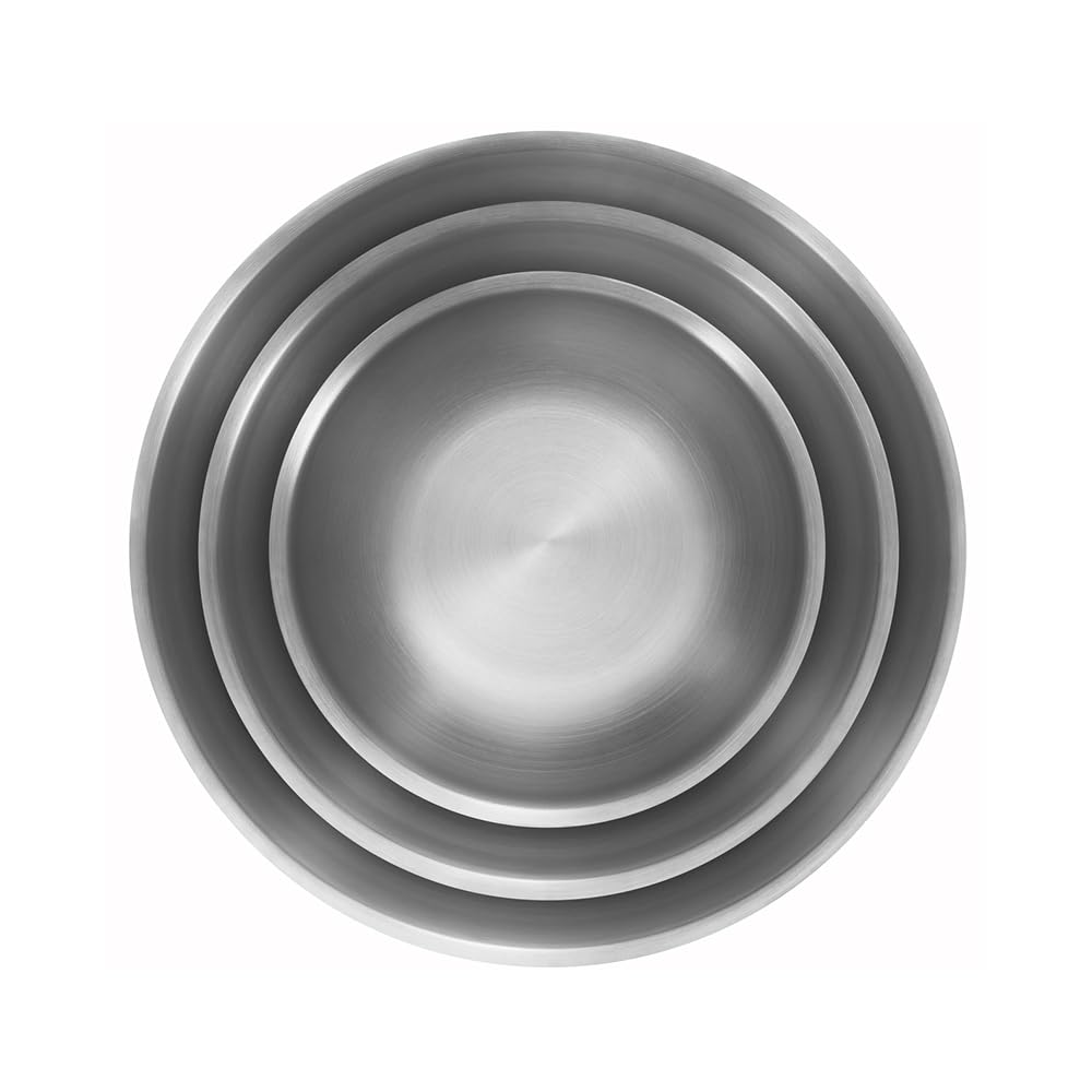 ZWILLING Prep zestaw misek, 3-częściowy, stal nierdzewna 18/10, miska do sałaty, miska do mieszania, średnica: 17, 21 i 25 cm