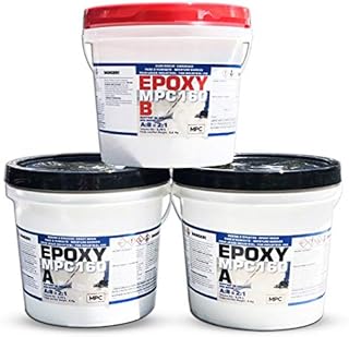 MPC-160 Epoxy Moisture Vapor Barrier, Moisture-Barrier Floor Epoxy Kit for Concrete, 100% Solids
