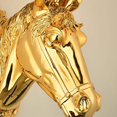Lámpara de cabeza de caballo decorativa para iluminar zonas de lectura y cabeceros 4