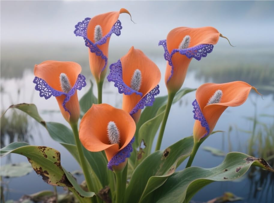 Imperial Calla Lily Bulbs in Bulk UK- Hardy Perennial, Timeless Elegance & Breathtaking Blooms - Perfect for Stunning Garden Displays-2 Bulbs-G