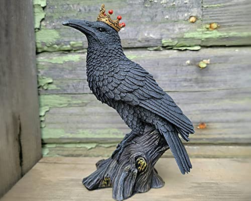 3D Black Raven Crow Candle, Resin, Plaster, Chocolate, Soap Silicone Mold 869-9 #TOP20