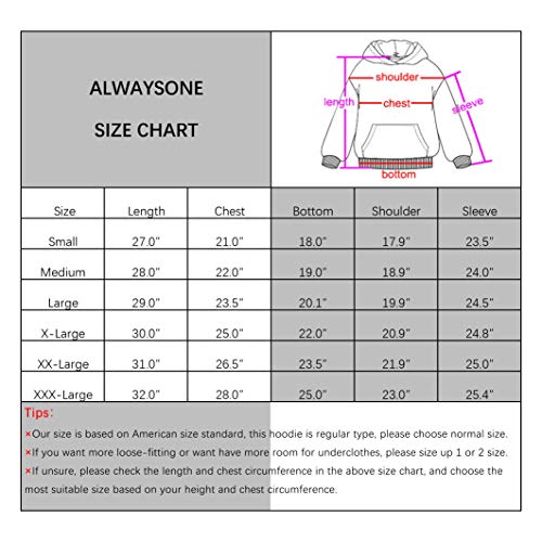 Alwaysone Men's Fleece Hooded Sweatshirt With Pocket Casual Athletic Pullover Hoodie Size S-3Xl (Wine Red- Xxxl) #TOP6