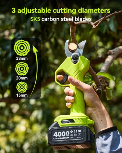 Supstable 4-in-1 Cordless Pole Saw Kit