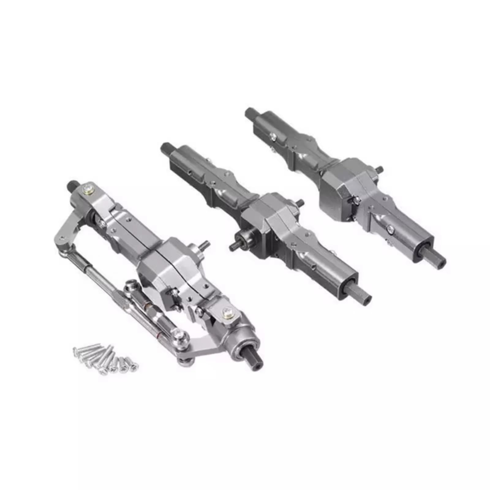 Compatibile Con WPL B16 B36 FY Per JJRC Telecomando Auto Parti Di Aggiornamento Accessori Asse Posteriore Centrale Anteriore In Metallo Accessori