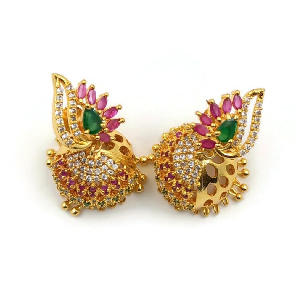 See full amazon price history chart for PRS GOLD COVERING -Womens ad jhumkha stone jewellery (jimiki) PRS GOLD COVERING -Womens ad jhumkha stone jewellery (jimiki) (B0CRZ71K5C) Amazon Price History, Amazon Price Tracker