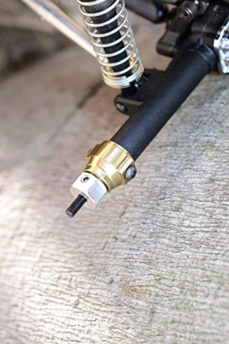 GPM For Vaterra K5 Blazer Ascender Upgrade Parts Aluminum Rear Hub Carrier - 1Pr Set Red