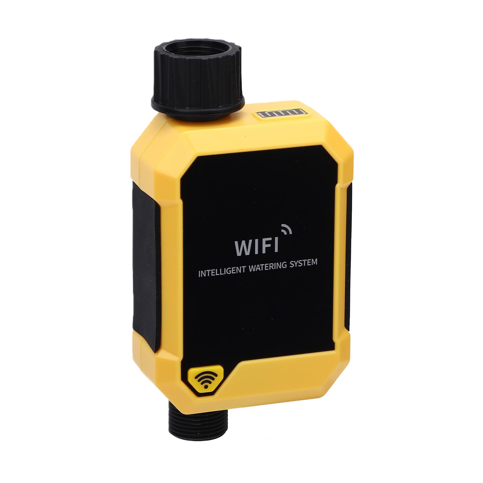 Bewinner Temporizador de Riego WiFi Inteligente, Temporizador de Riego Automático con Control de Aplicación, de Temporizado para Plantas en Macetas de Césped de Jardín, Sensor de Lluvia para Uso en