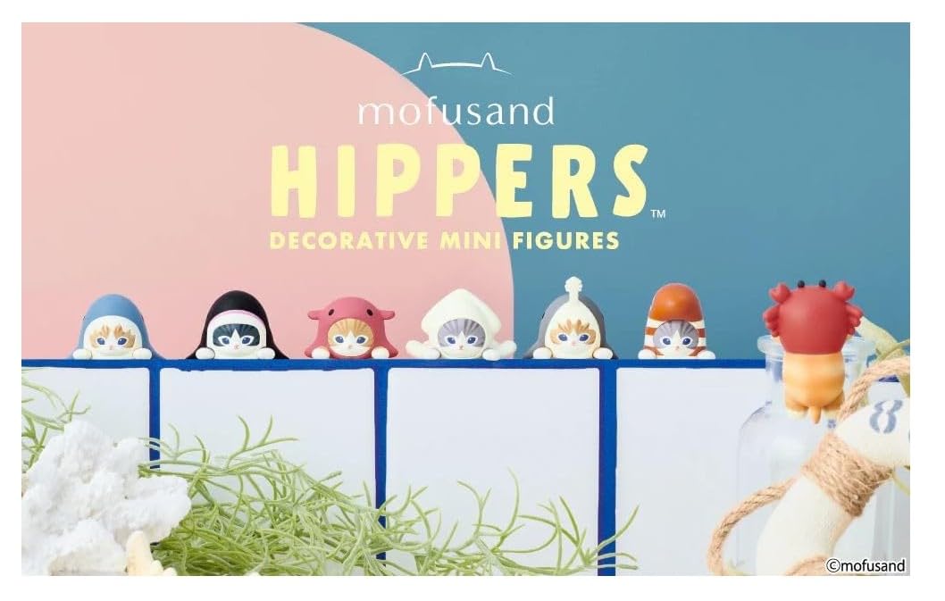 HIPPERS mofusand ヒッパーズ モフサンド　34個 Amazon.co.jp: モフサンド ヒッパーズ HIPPERS mofusand mini figure