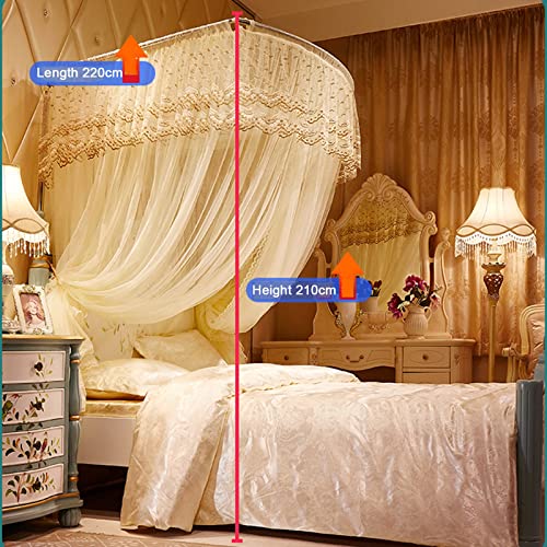 Moustiquaire confort avec support en U rétractable pour lit extensible - 6