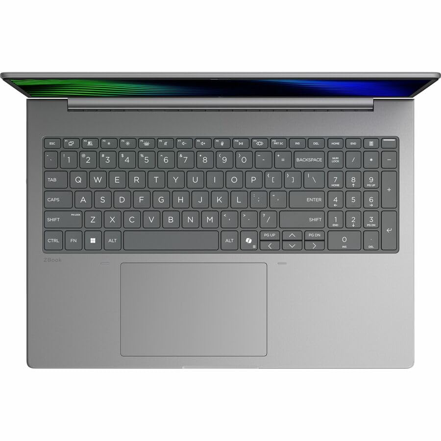 Image of HP ZBook 8 G2i 16 inch Copilot+ PC Mobile Workstation - WUXGA - 60 Hz - Intel Core Ultra 7 Series 3 356H - 32 GB - 512 GB SSD - English Keyboard - Meteor Silver Aluminum - Intel Chip - 1920 x 1200 - Windo