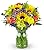 Benchmark Bouquets Flowering Fields, With Vase (Fresh Cut Flowers)