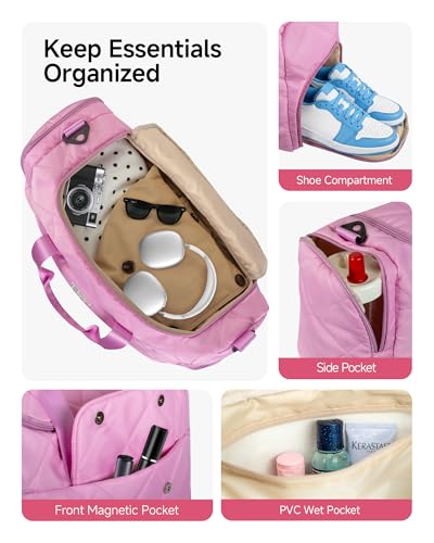Elilier Initial Travel Duffel Bag