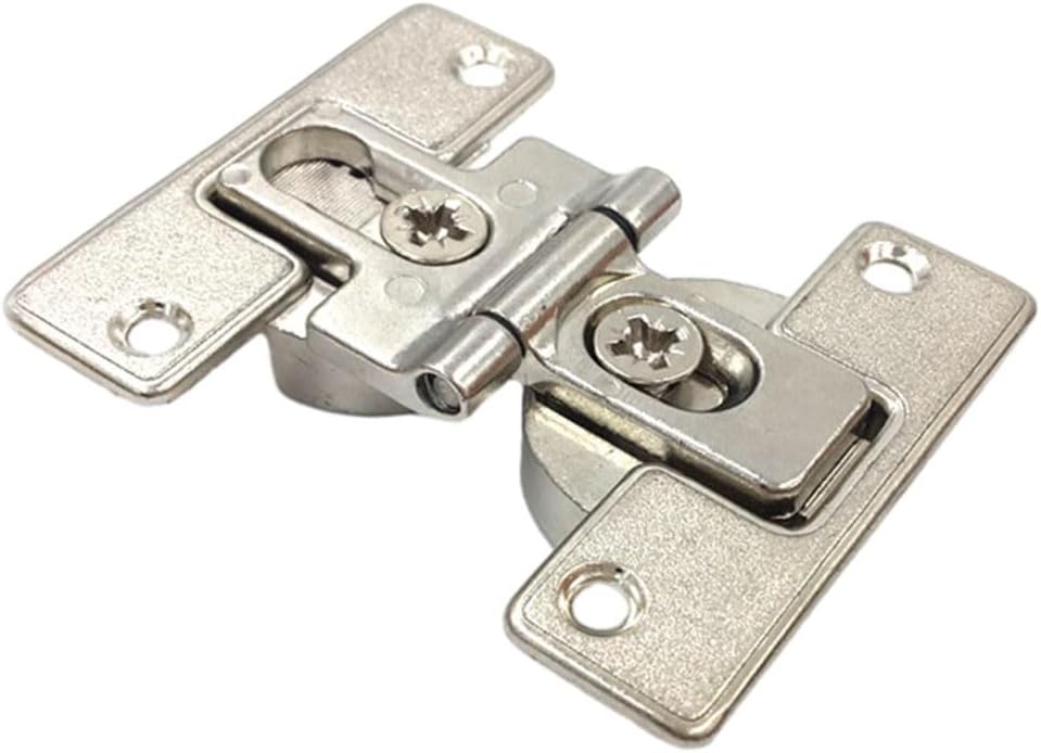 Cabinet Door Flap Folding Hinges Zinc Alloy Concealed Self Supporting 180 Degree Rotation Suitable for Folding Tables, Wardrobes, and Furniture