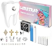 30 Pcs zahnstein schmuck,tooth gem kit,zahnschmuck,zahnstein set,Tooth Gem,Geeignet für Partys,Den Alltag Usw,mit 1445 Strasssteinen und 5 Marquise-Diamanten